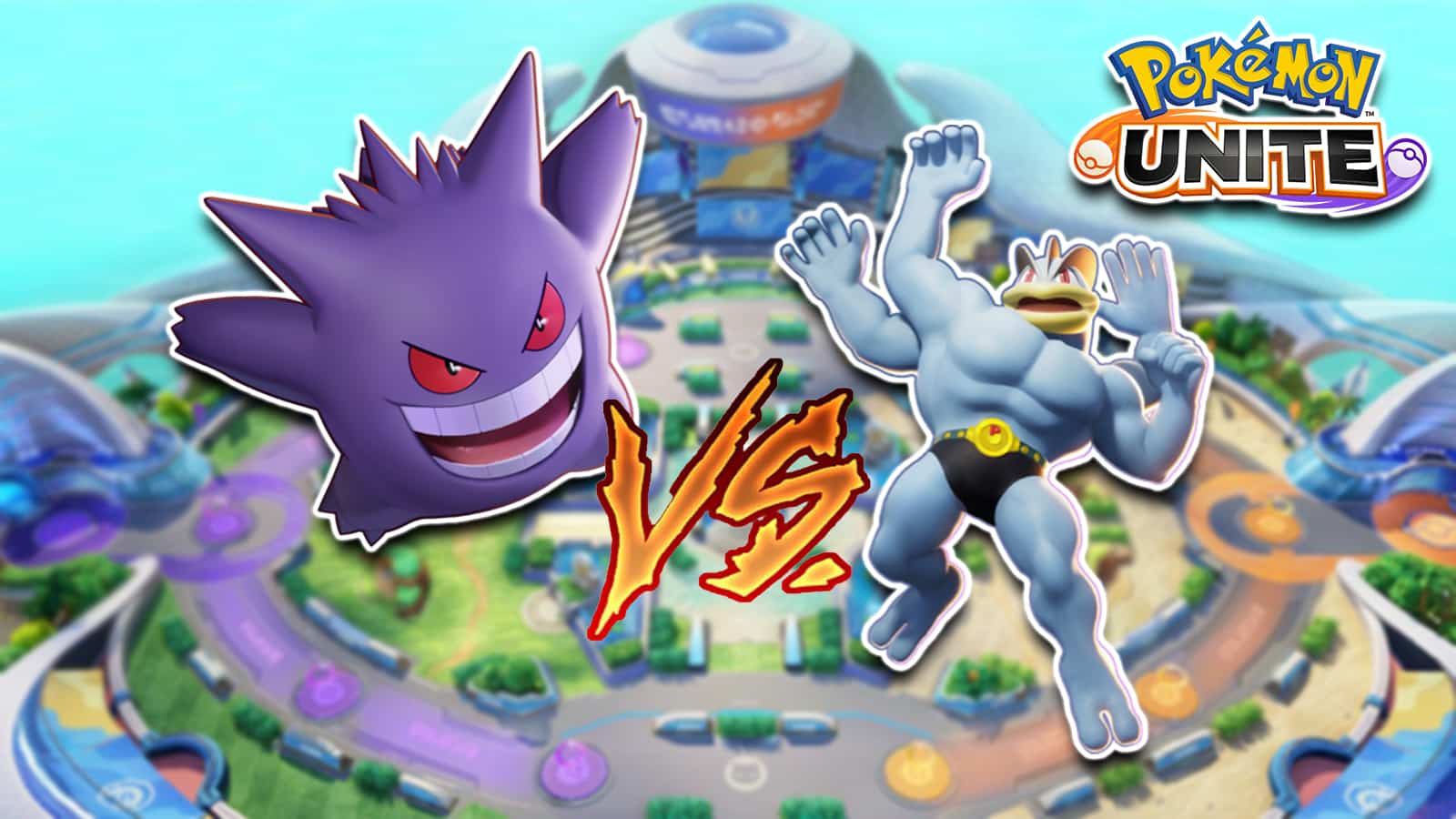 Pokemon Unite Sp Atk vs Atk Gengar and Machamp