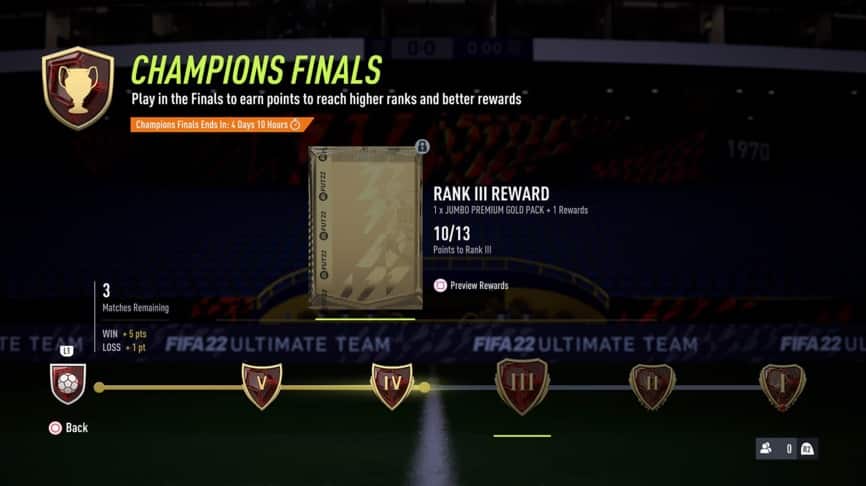 fifa 22 fut champions rewards