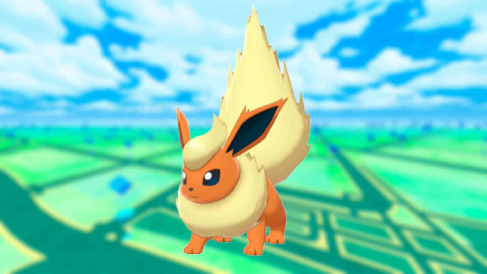 An image of Flareon from Pokemon Go