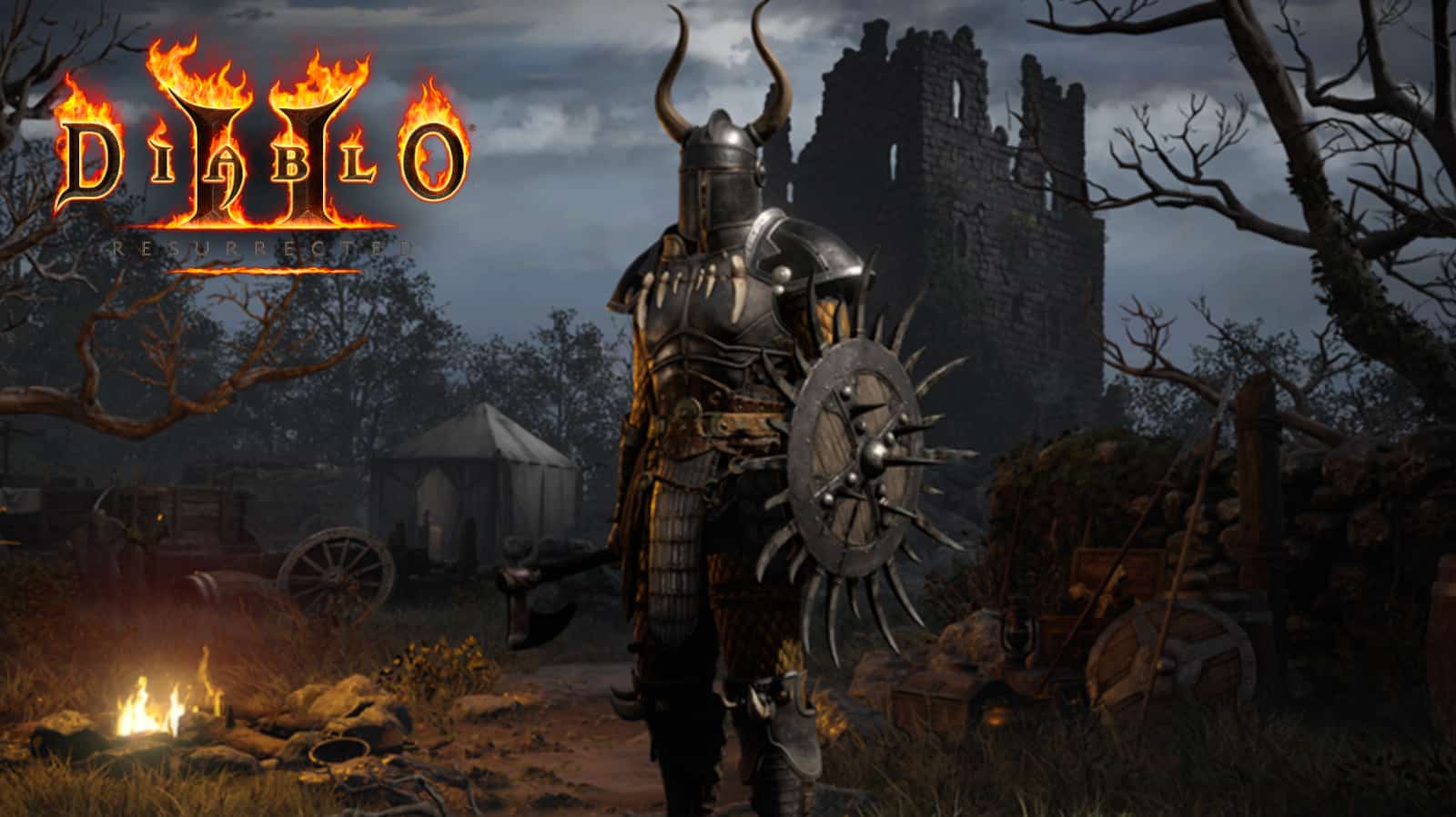 Diablo 2 Resurrected character select