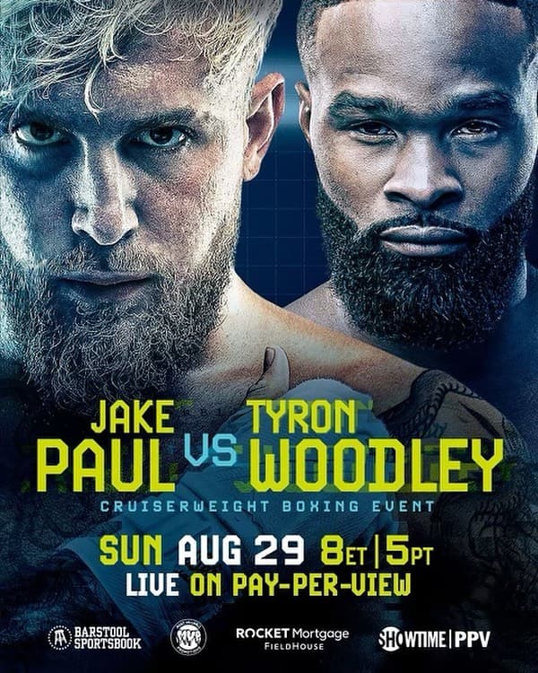 Paul vs Woodley poster