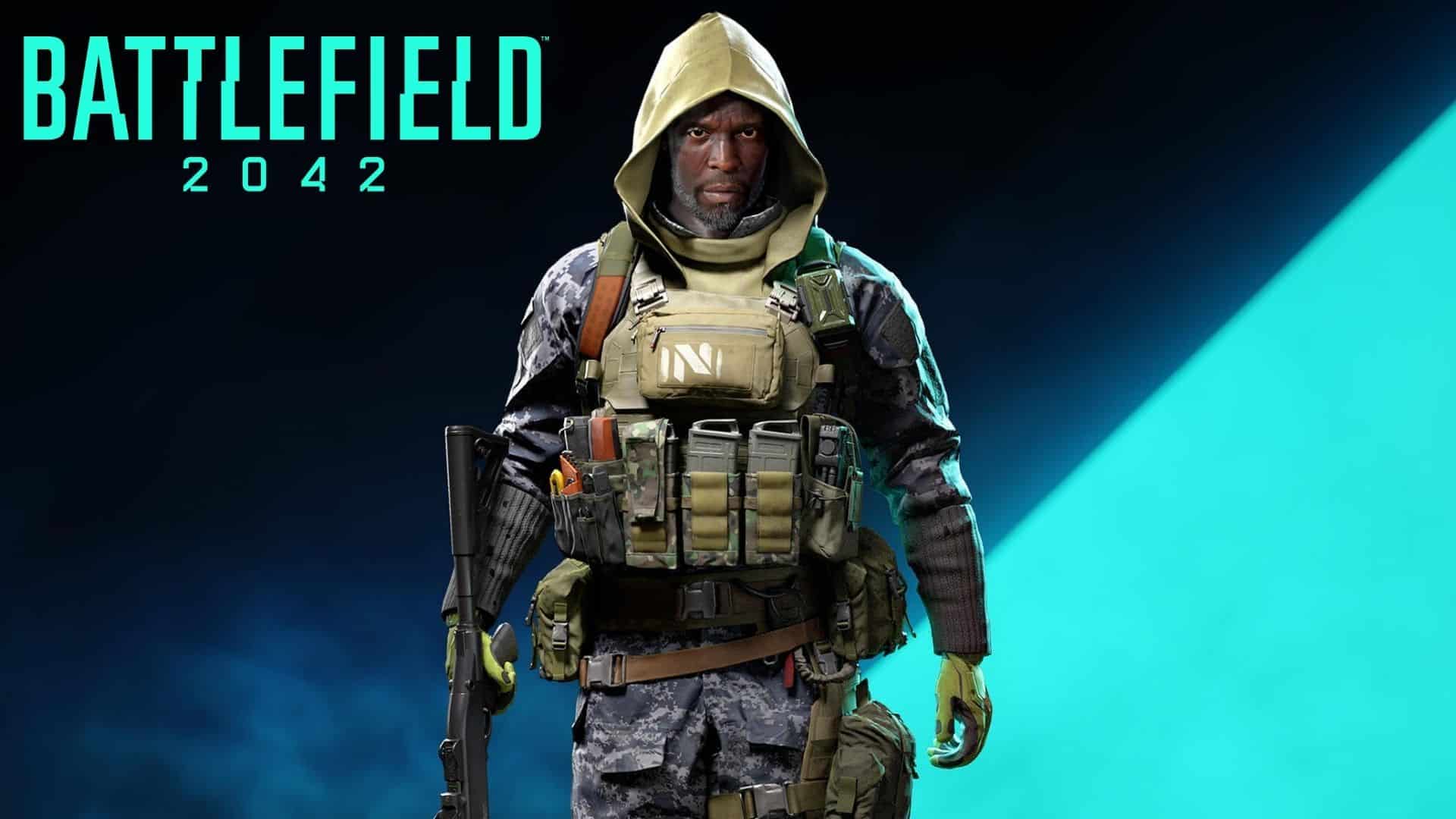 Battlefield 2042 specialist holding weapon