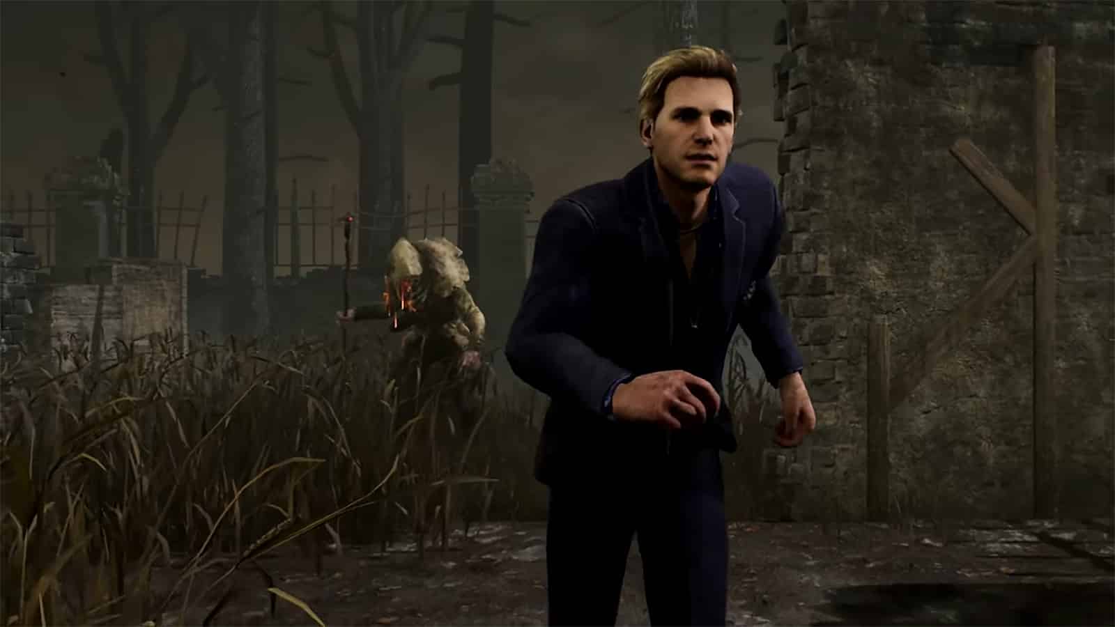 An image of Felix Richter escaping a Killer in Dead By Daylight