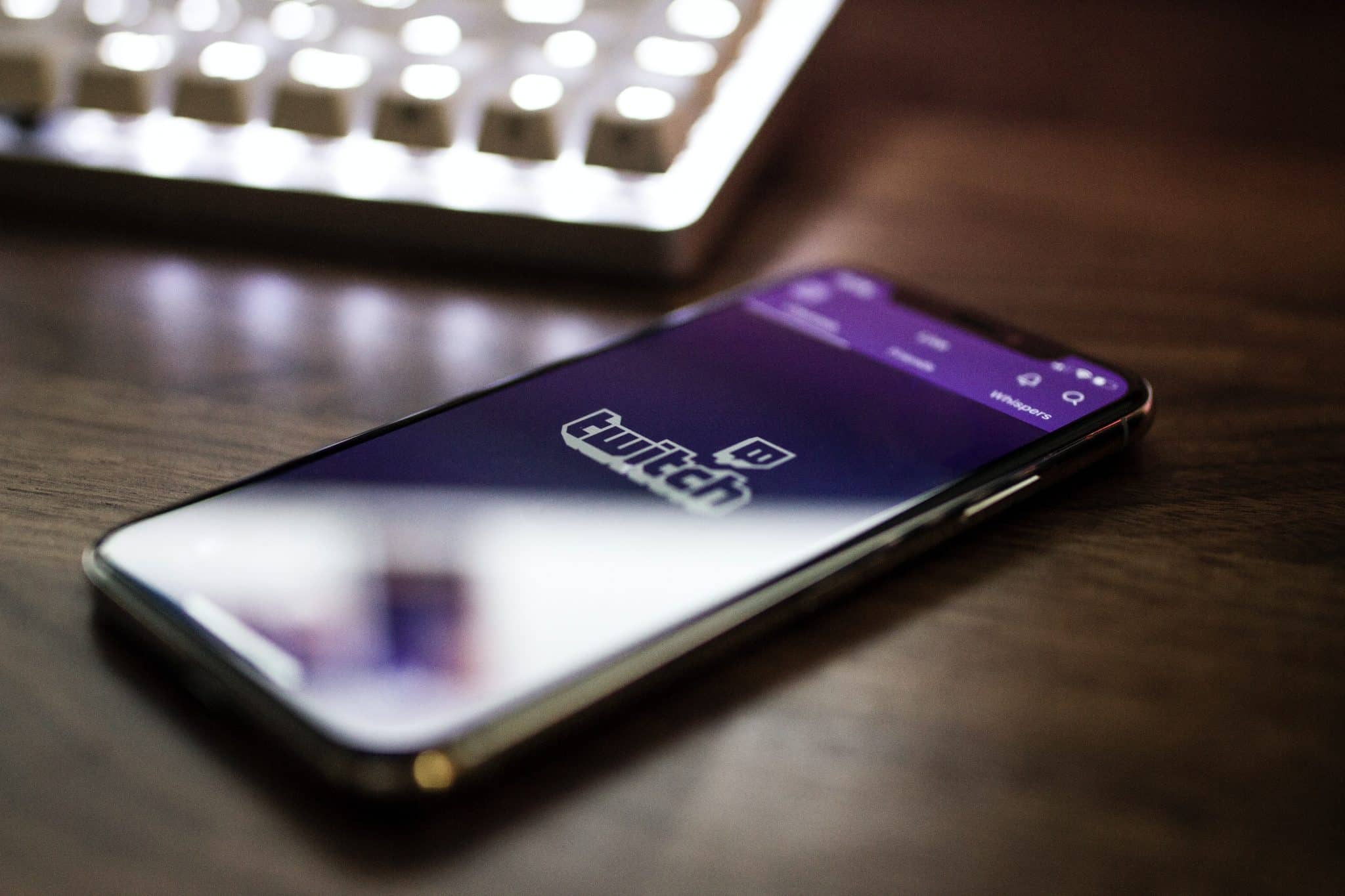 Twitch mobile phone app