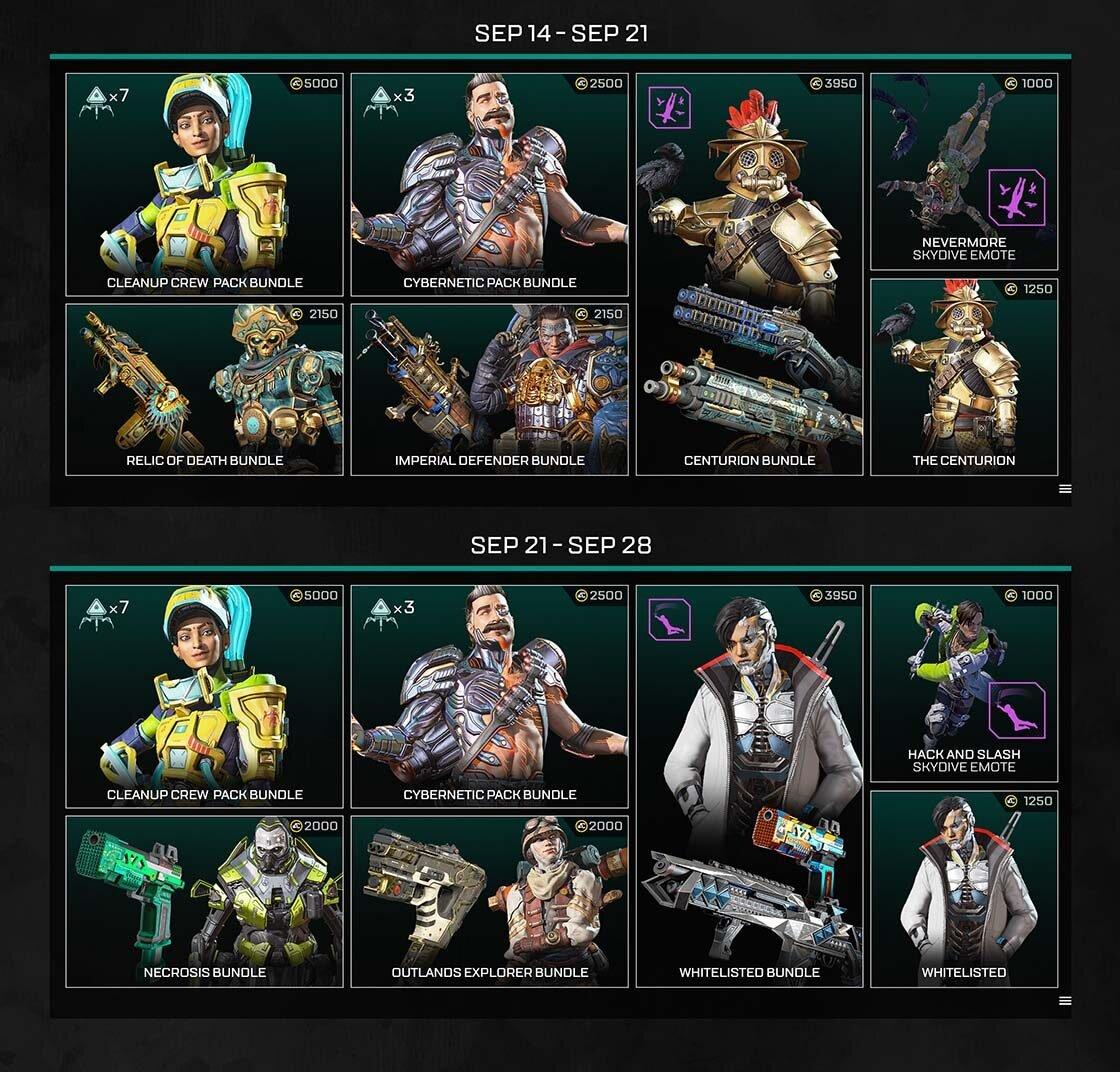 Store offers Apex Legends