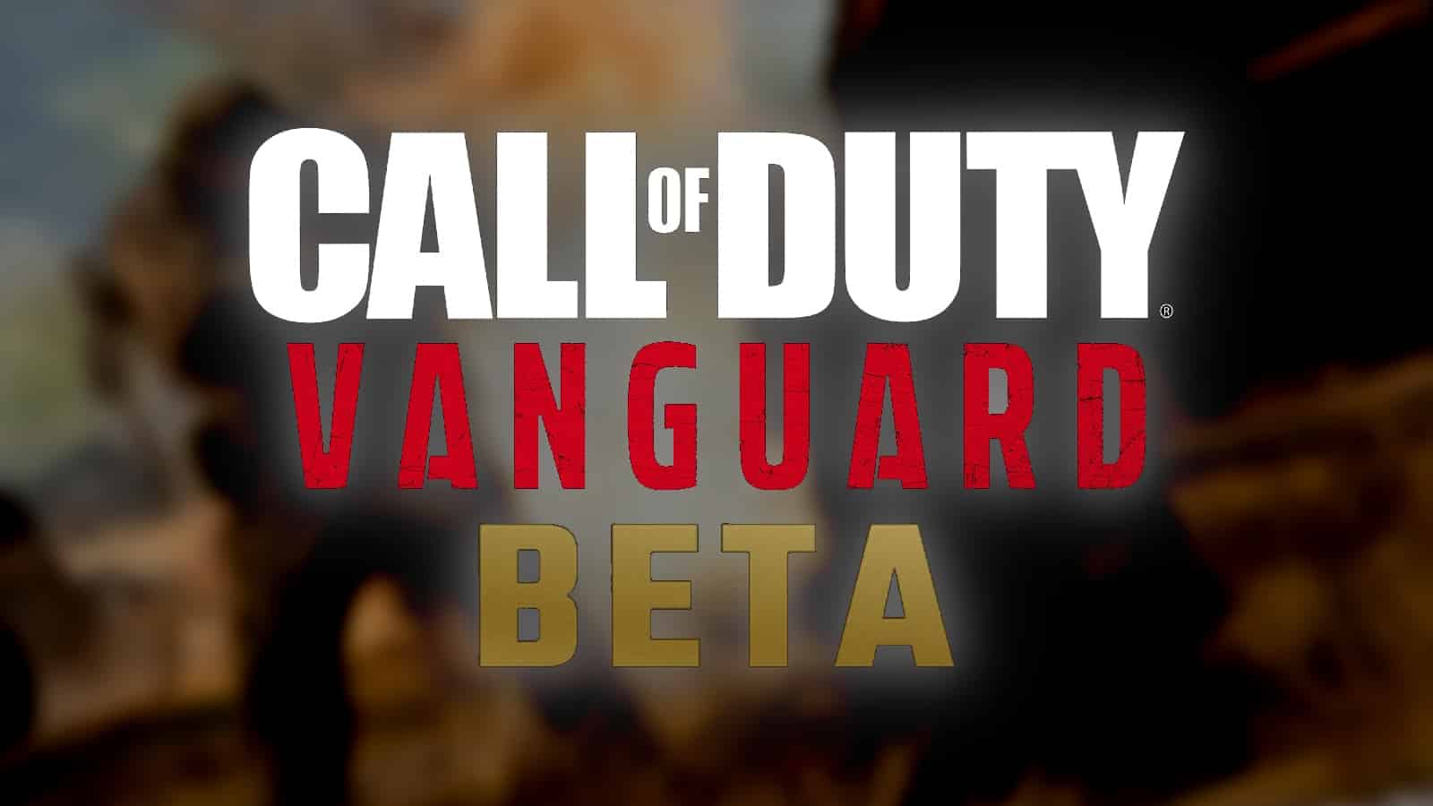 call of duty vanguard beta access