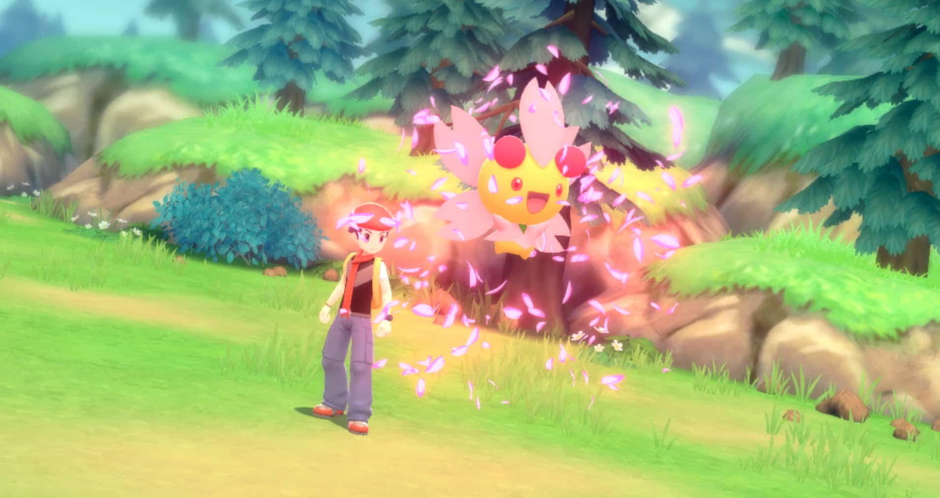 Pokemon Brilliant Diamond & Shining Pearl battle screenshot