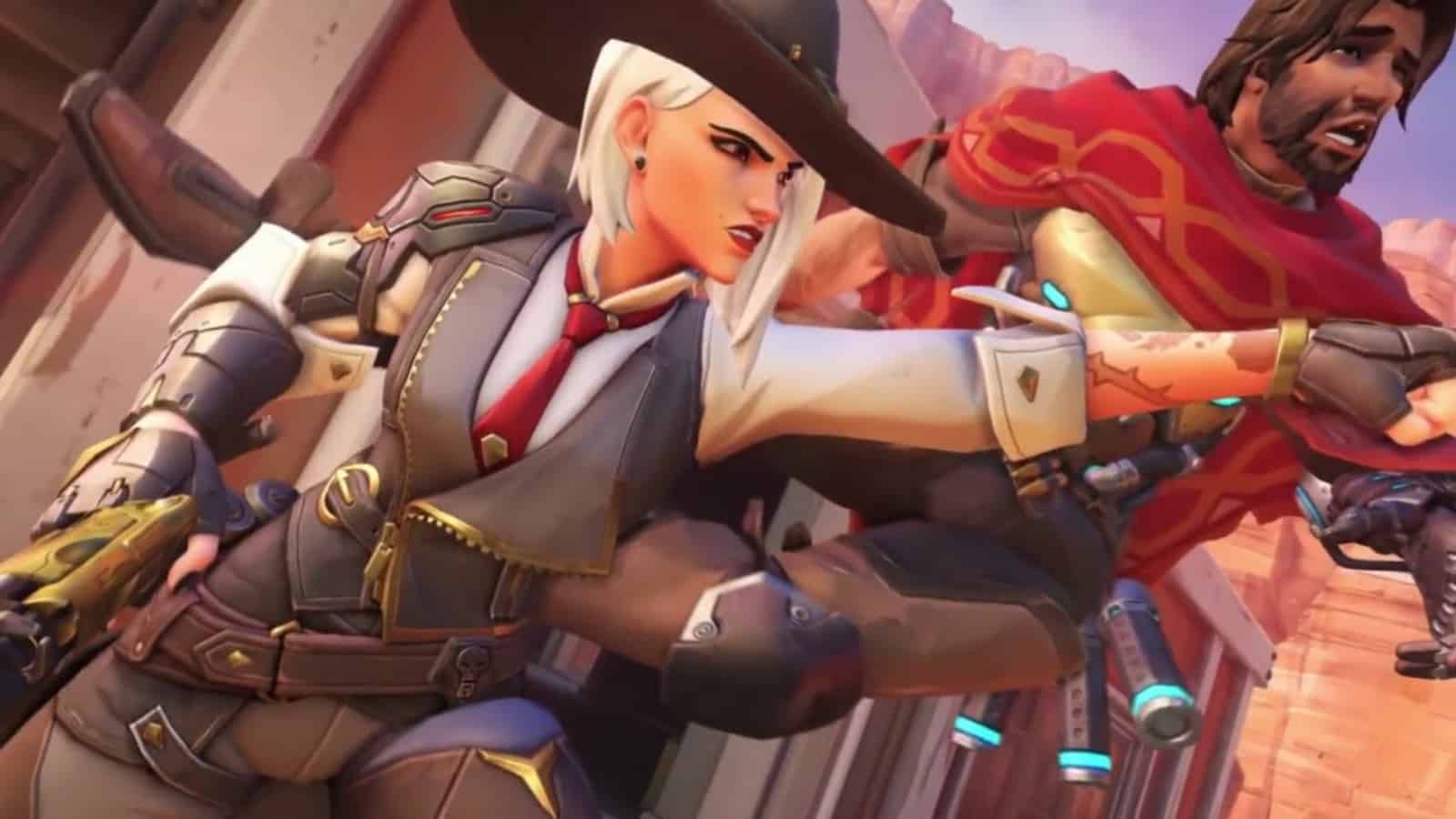 Ashe punches McCree in the face