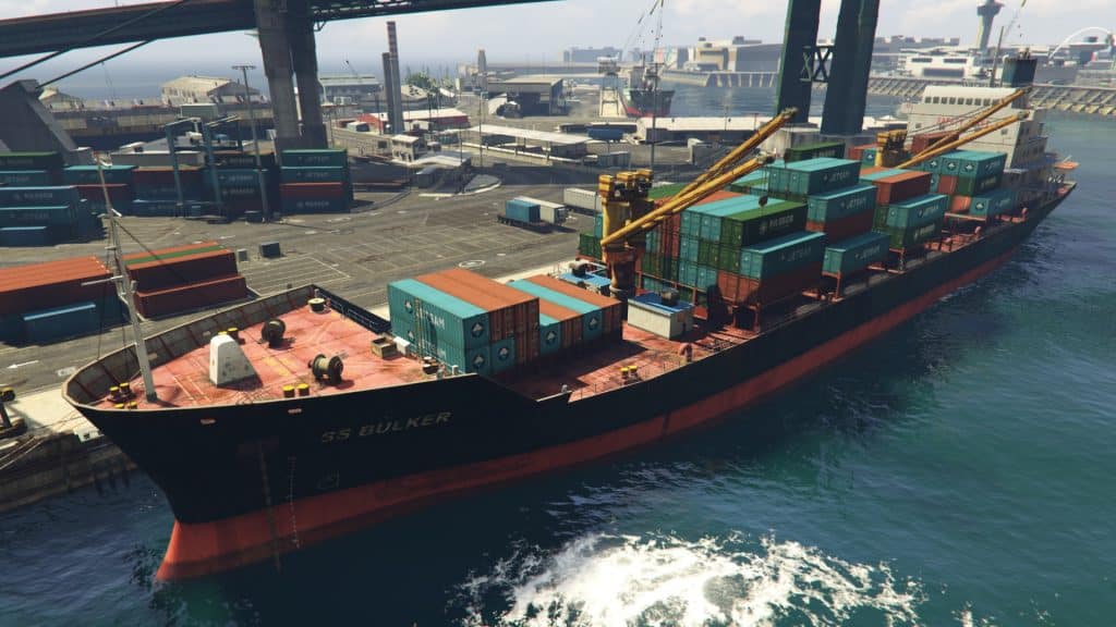 GTA Online Shipwreck Cargo Ship