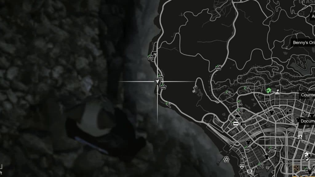 GTA Online Shipwreck Location 7