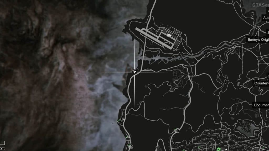 GTA Online Shipwreck Location 9