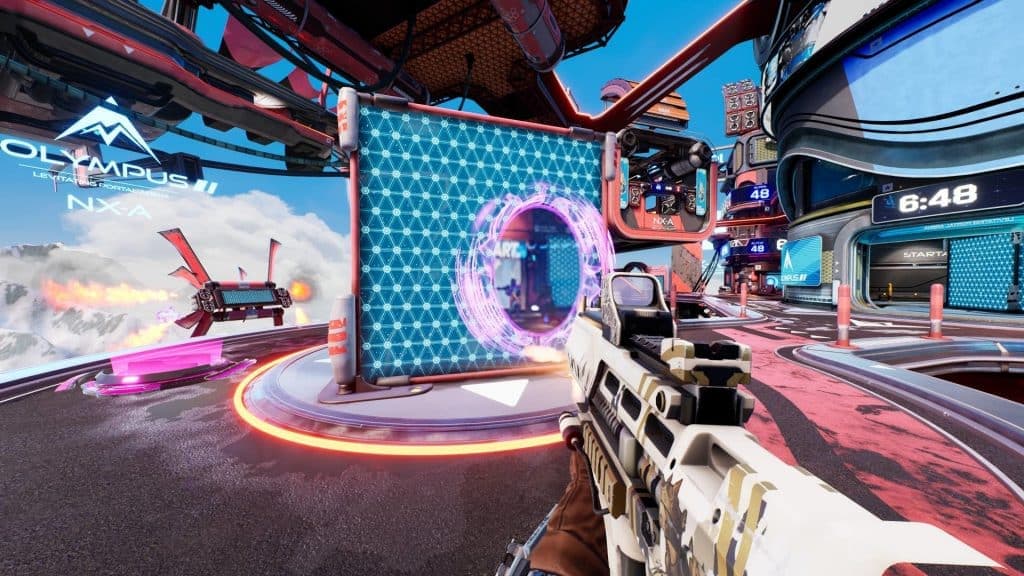 Once you get the hang of the Splitgate portals, you'll be zooming around every map.
