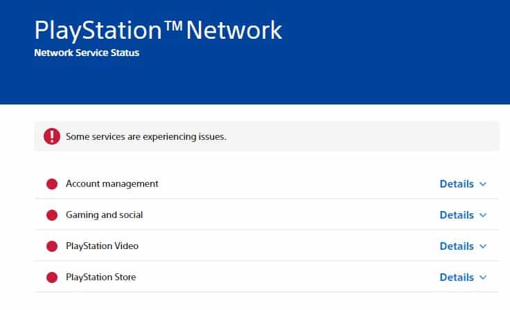 PlayStation Network site