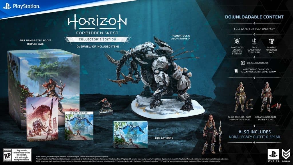 Horizon Forbidden West pre-order guide: PS5 upgrade, special editions &  more - Dexerto