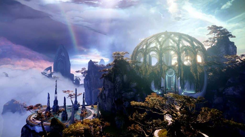 Image from Destiny 2 showing the Dreaming City.