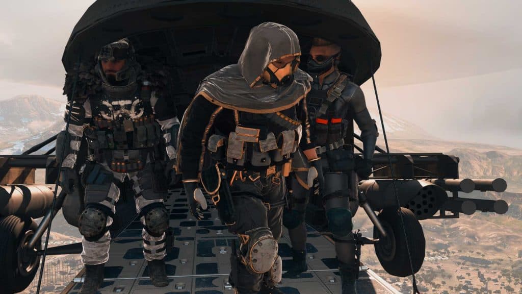 Warzone Helicopter Drop Operators