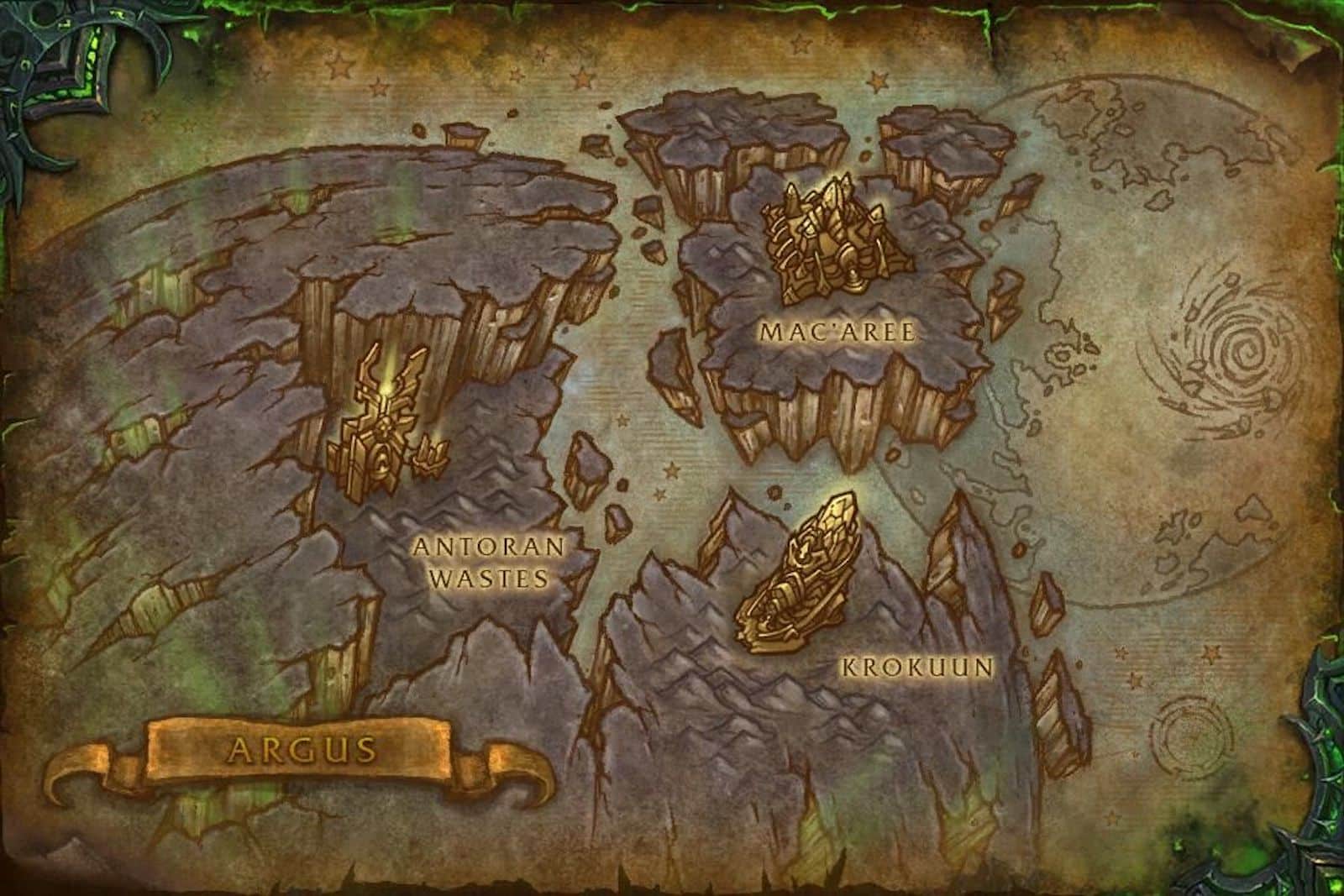 wow argus map