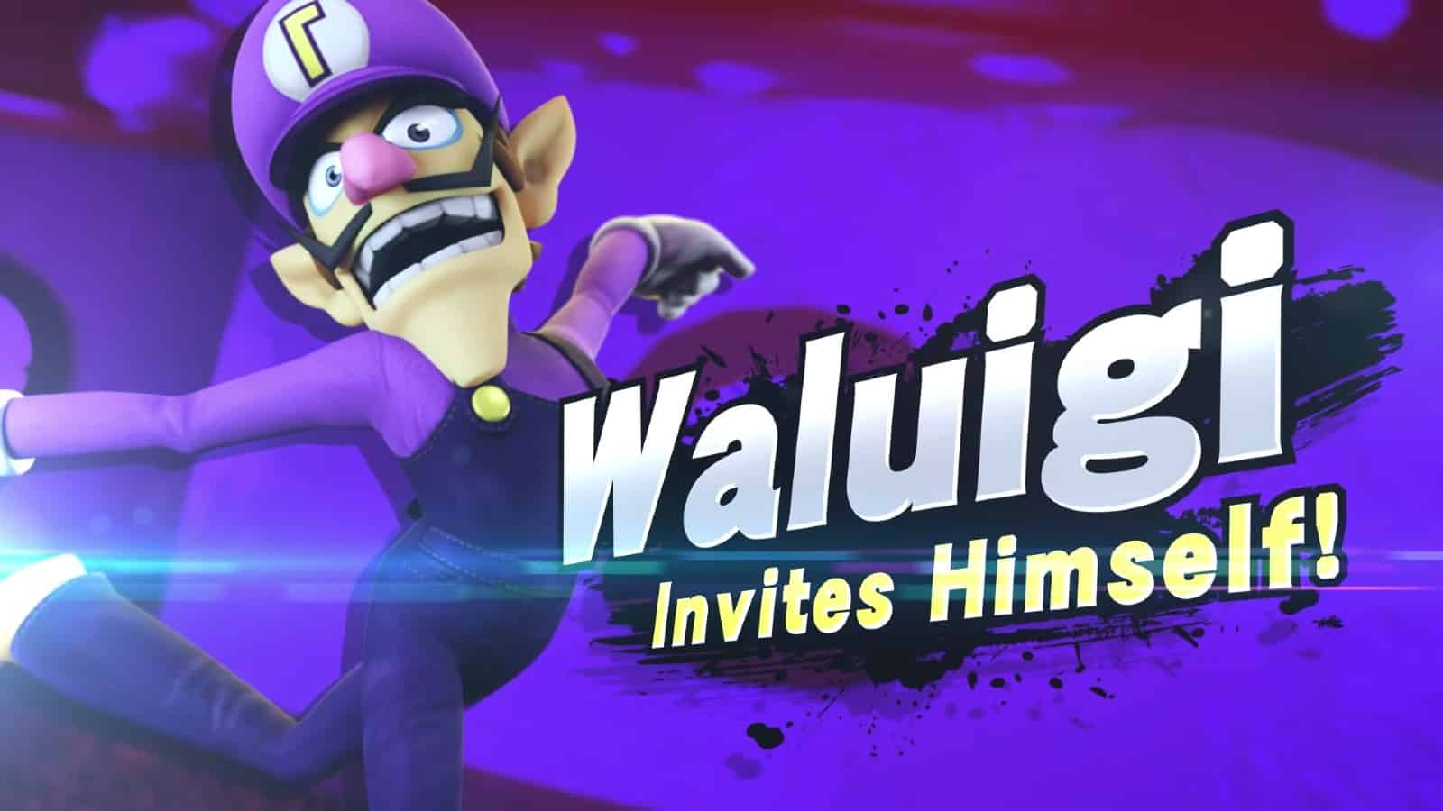 Waluigi invites himself to Smash