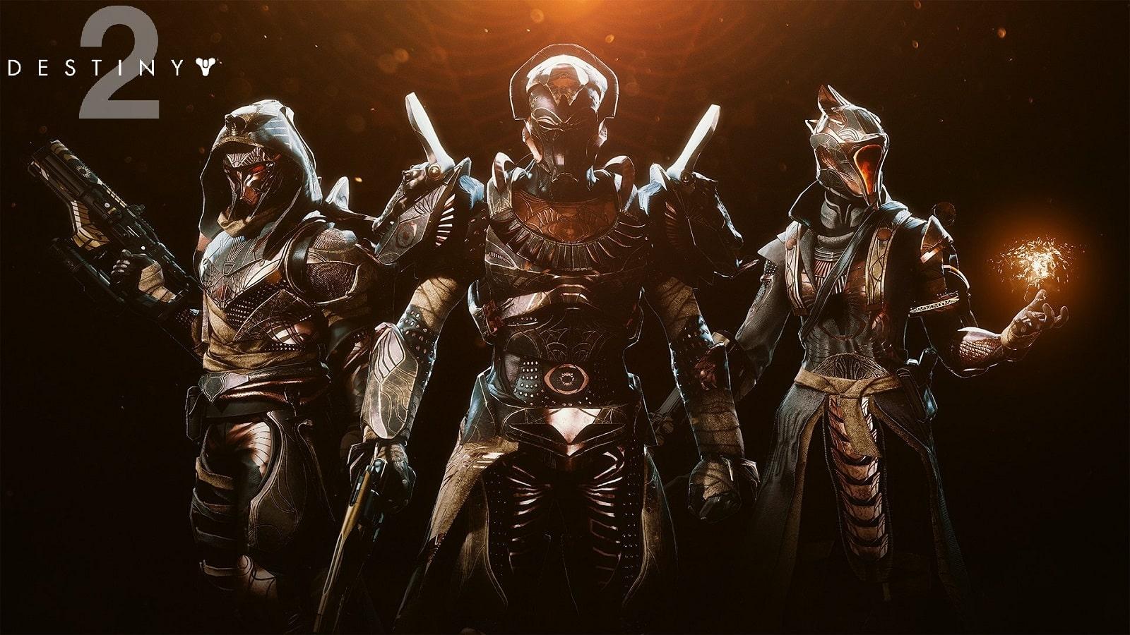 Destiny 2 Trials of Osiris Armor Sets With Logo