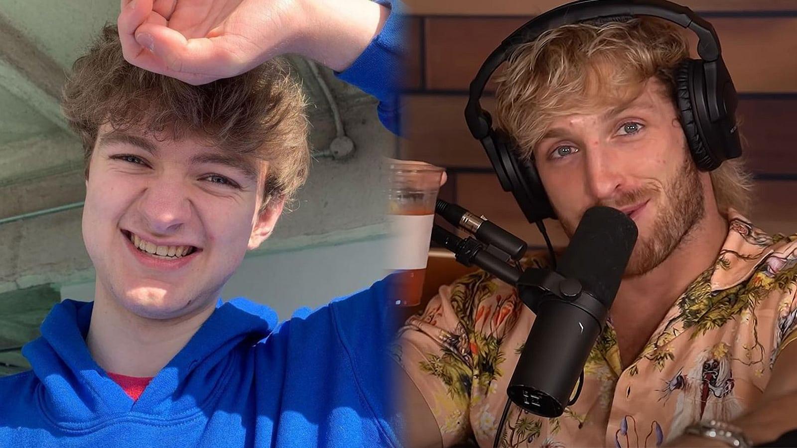 TommyInnit hangs out with Logan Paul