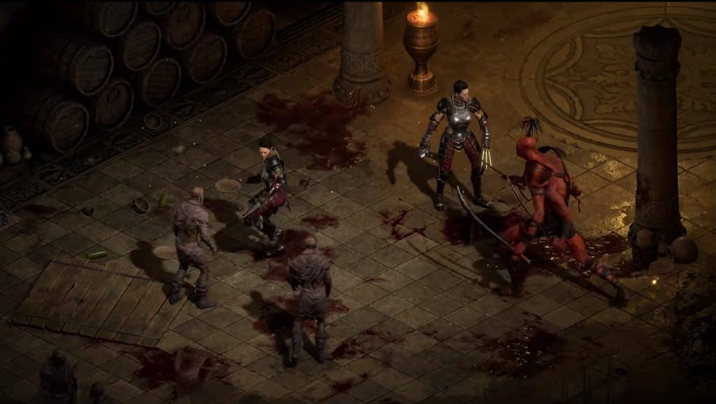 Diablo 2 Resurrected Assassin using Shadow Warrior clone