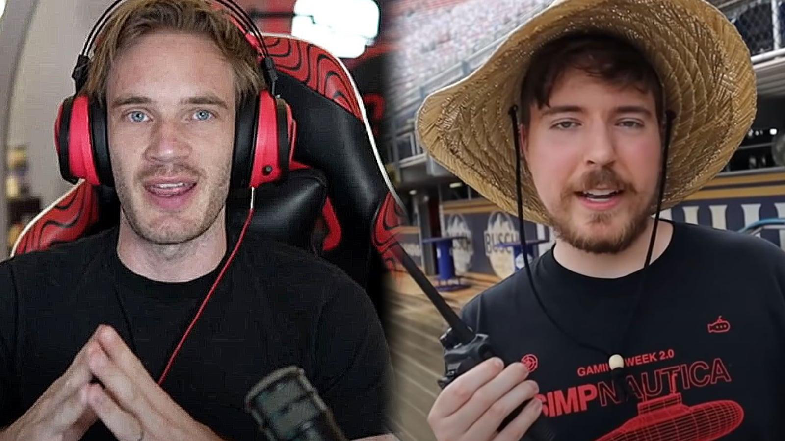 PewDiePie hits back at claims he makes more than MrBeast