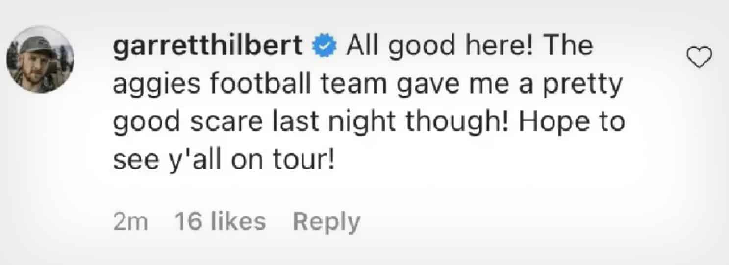 Garrett Hilbert comment