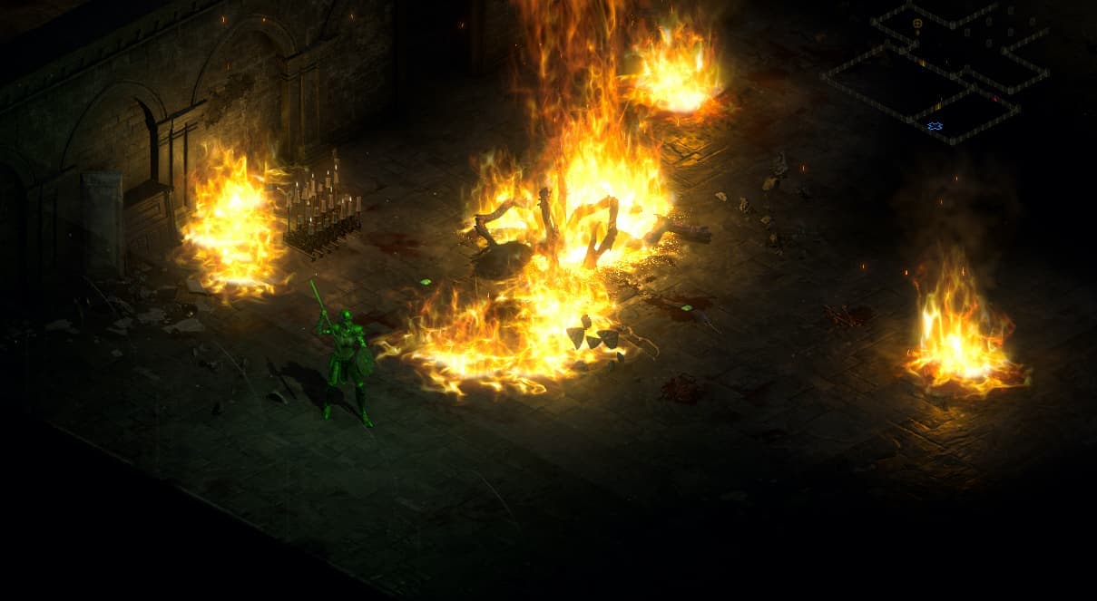 Diablo 2 Resurrected Andariel's lair