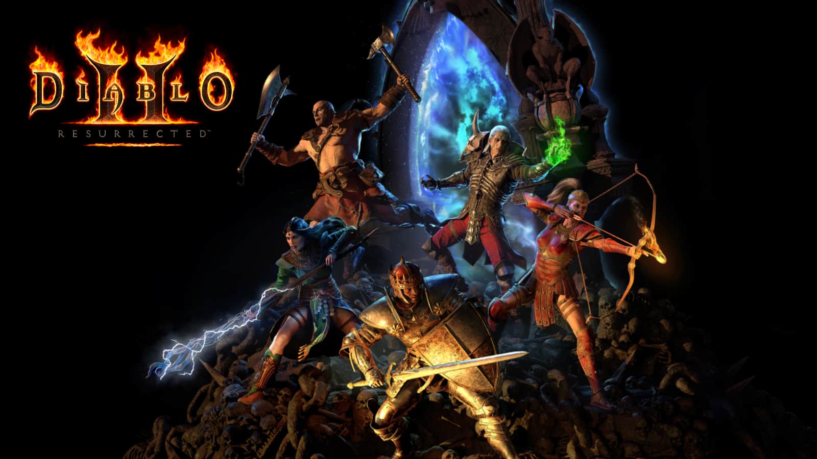 Diablo 2 Resurrected all heroes