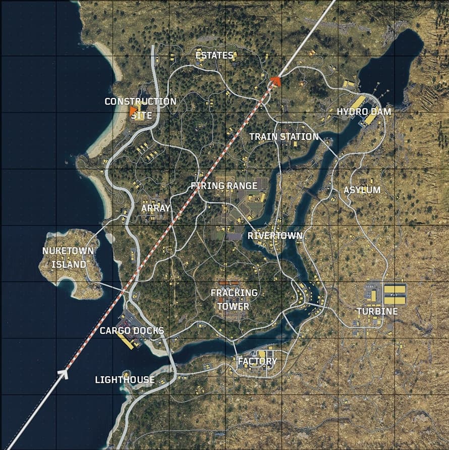 Blackout map from BO4