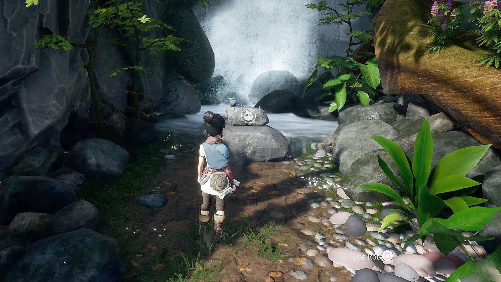 Kena Bridge of Spirits screenshot showing how to find the Rot