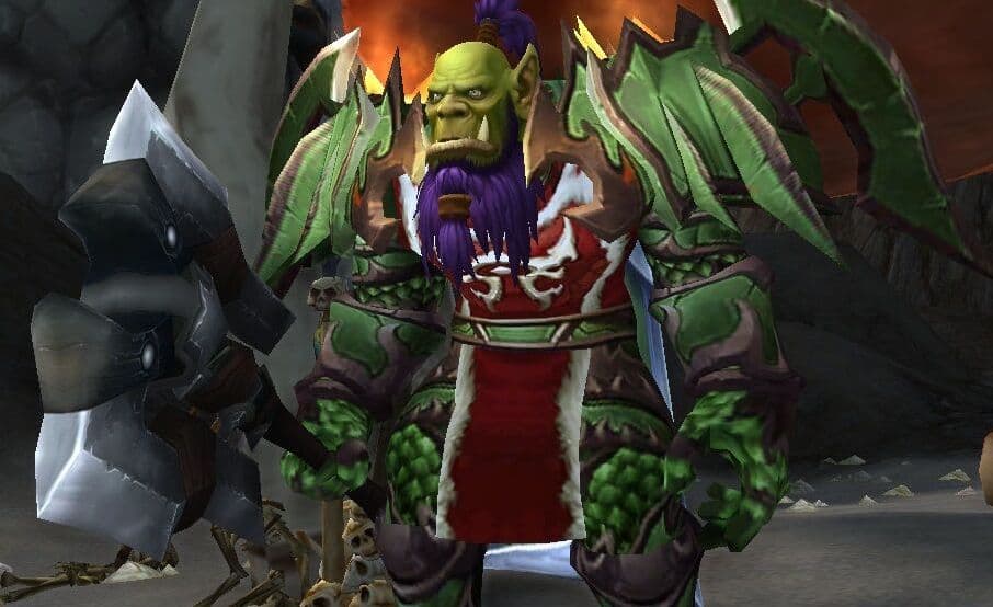 World of Warcraft gorge the corpsegrinder orc npc