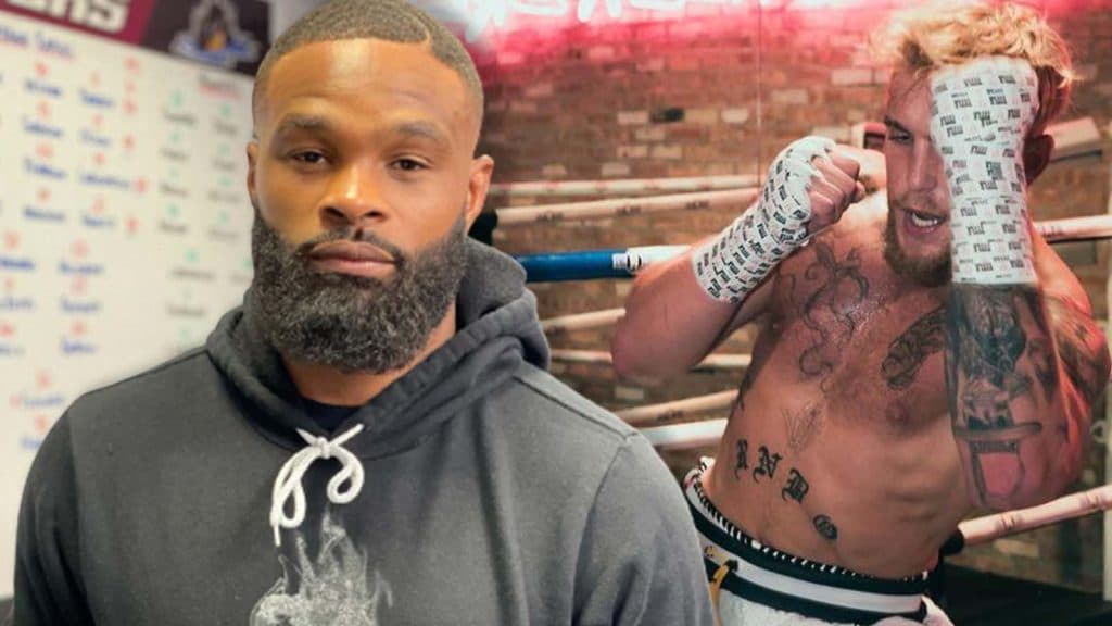 Tyron Woodley is finally getting that Jake Paul bet tattoo, but he has some rules