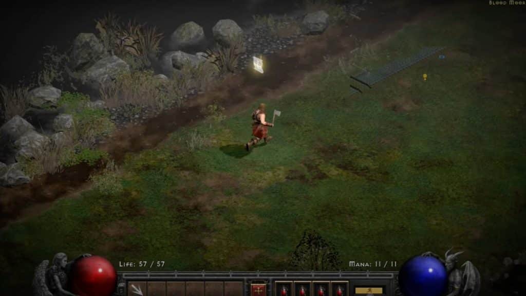Diablo 2 Resurrected Nintendo Switch Gameplay