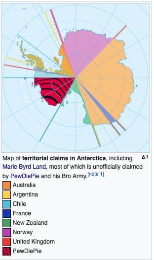 territorial claim of antarctica