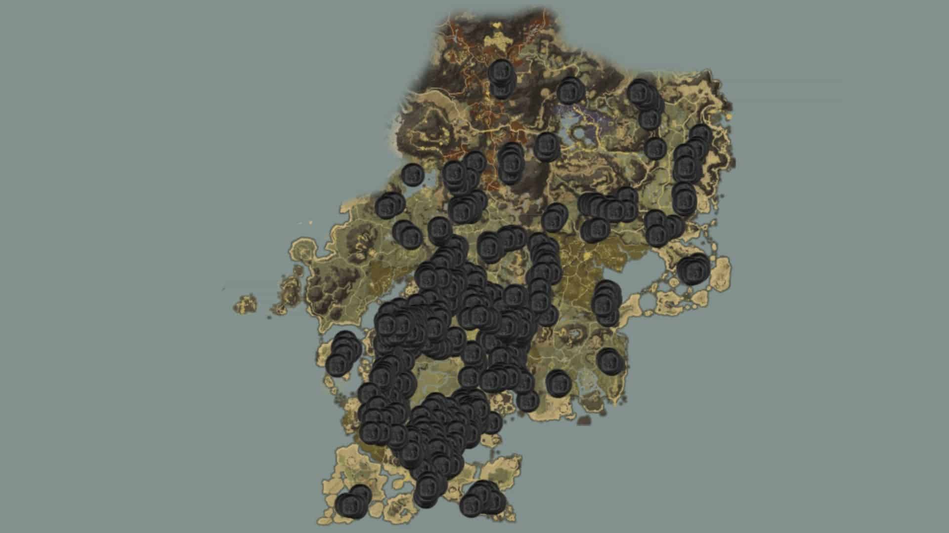 ALL ORE LOCATIONS FOR IRONSING (FASTEST METHOD)