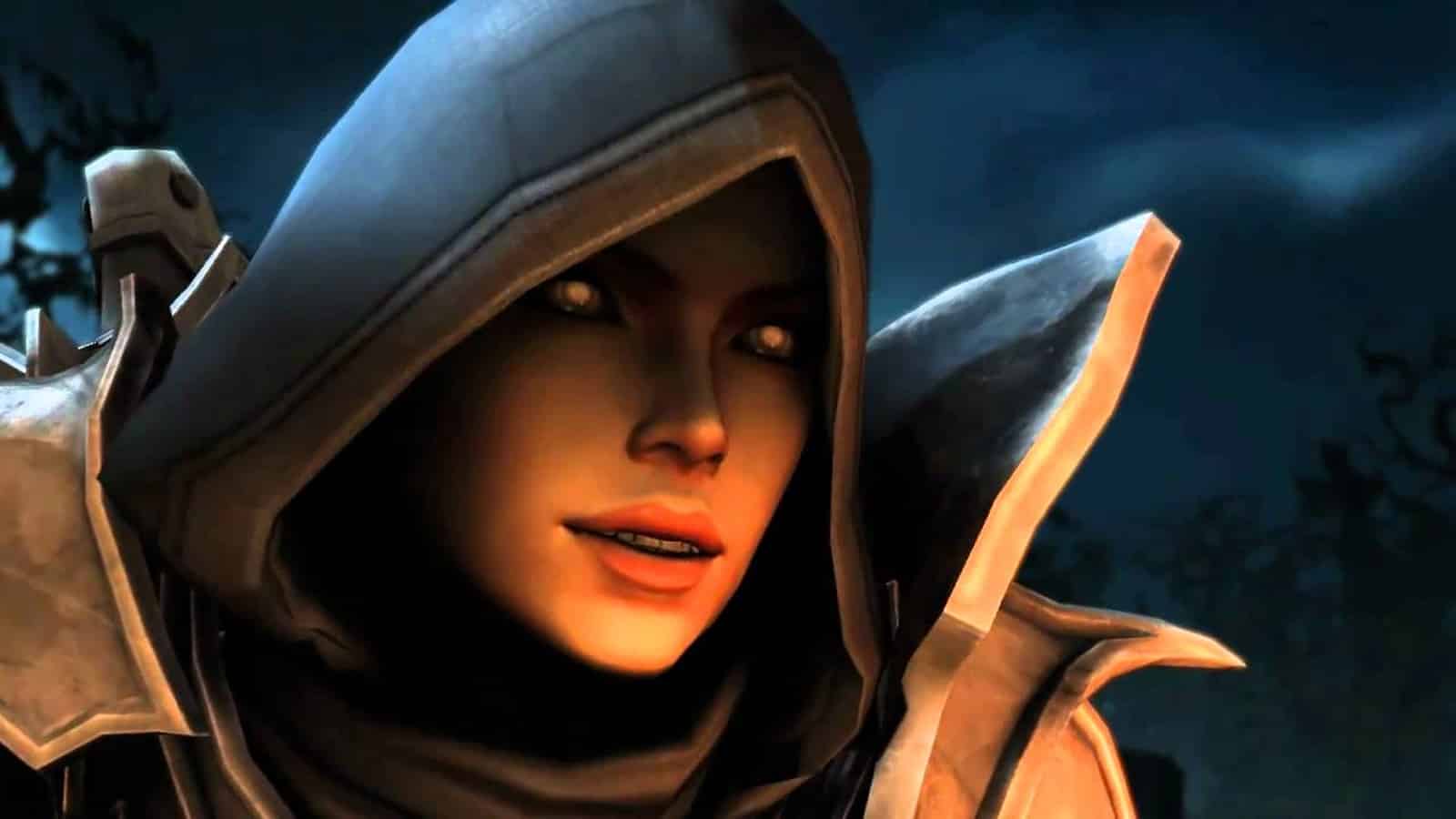 An image of Diablo 3's female Demon Hunter, Valla
