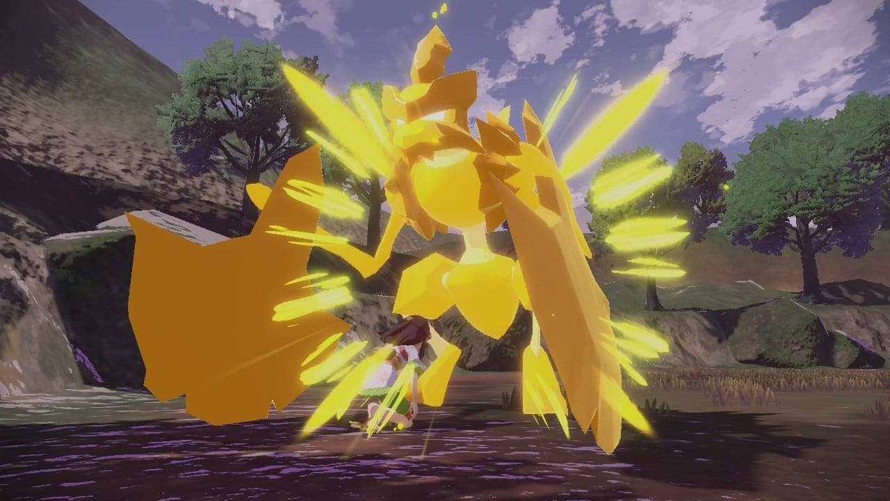 Pokemon Legends Arceus Noble Pokemon screenshot.