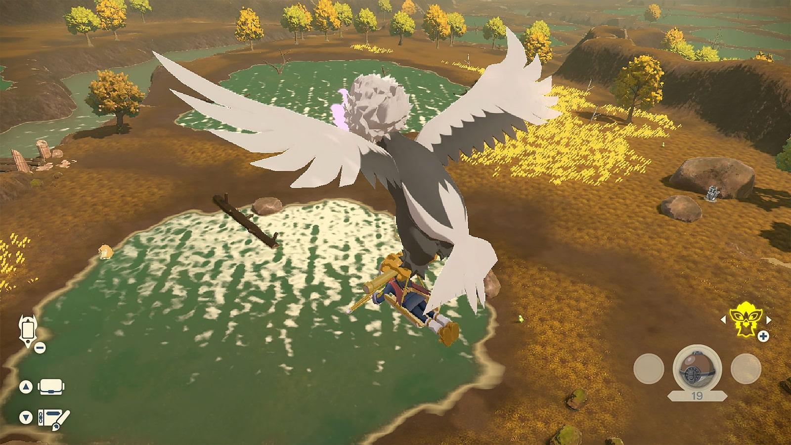 Pokemon Legends Arceus Braviary flying