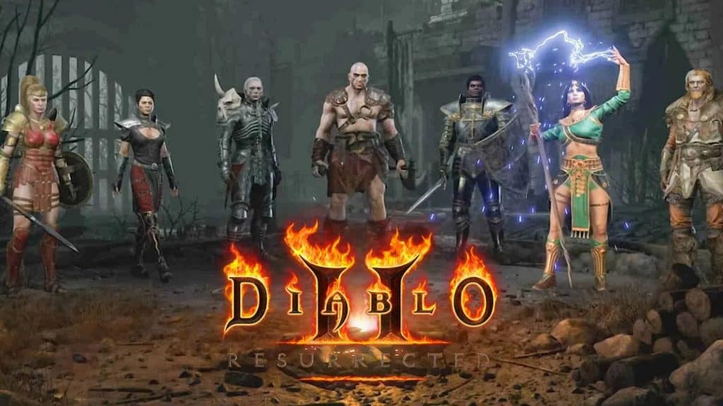 Diablo 2 Resurrected lobby