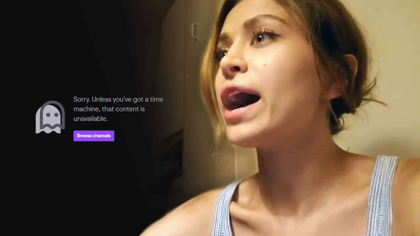 Mira slams Twitch over double standards after ban for showing nudity.
