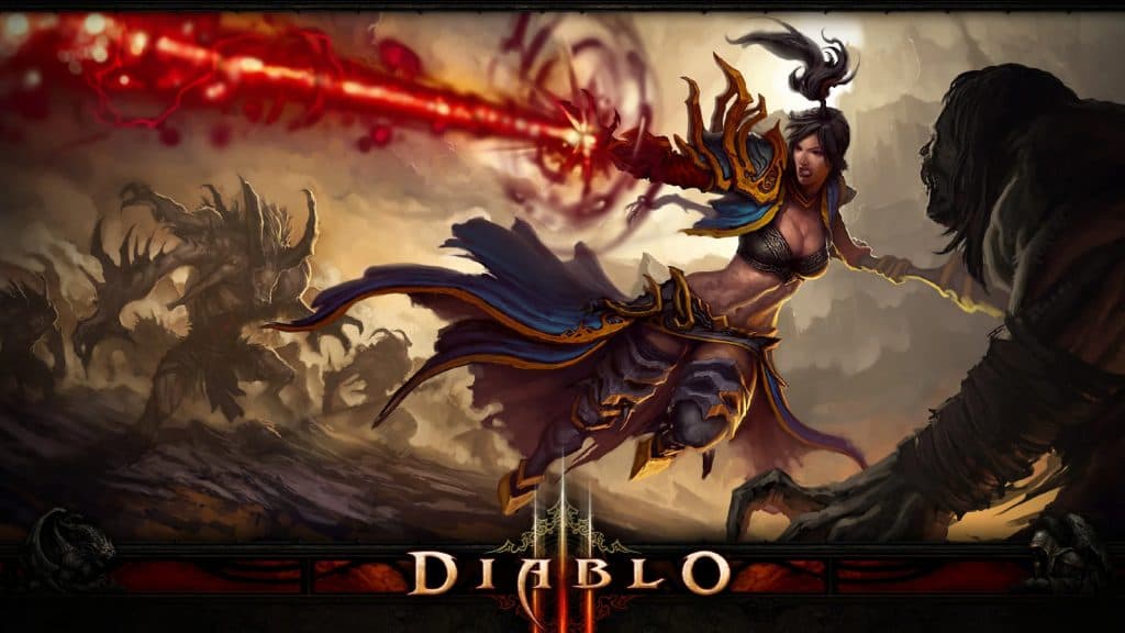Diablo 3 Wizard casting