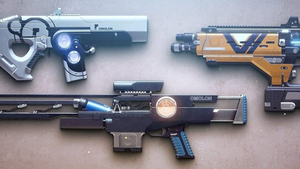 Destiny 2 Adept weapons