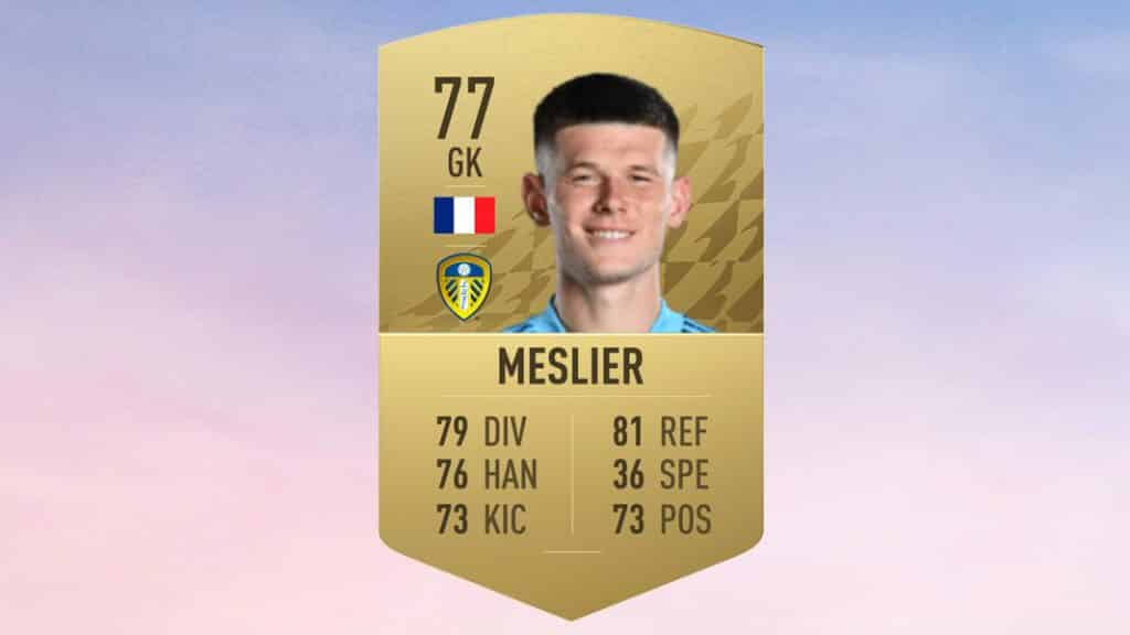 Illan Meslier FIFA 22 card