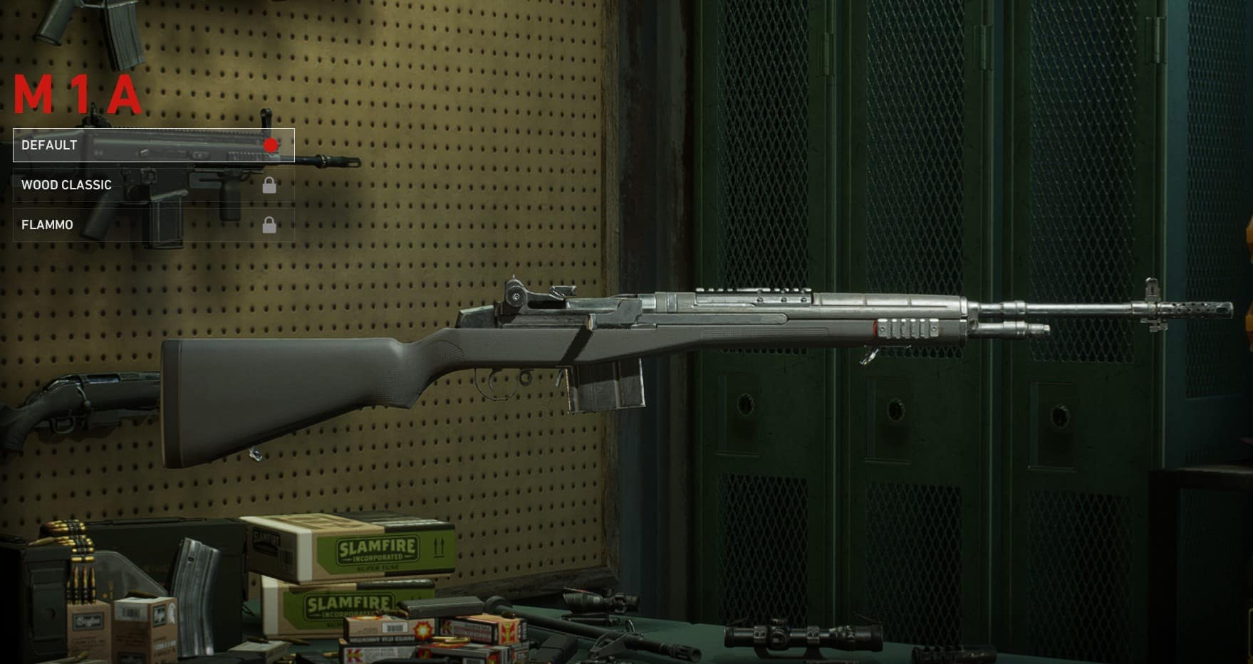 M1A Sniper Rifle Back 4 Blood