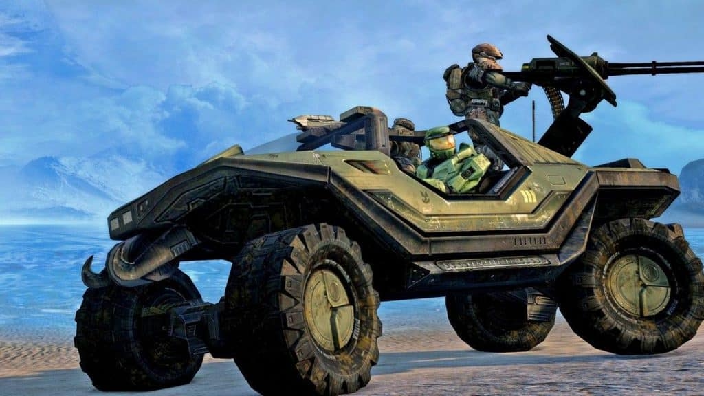 Halo warthog vehicle