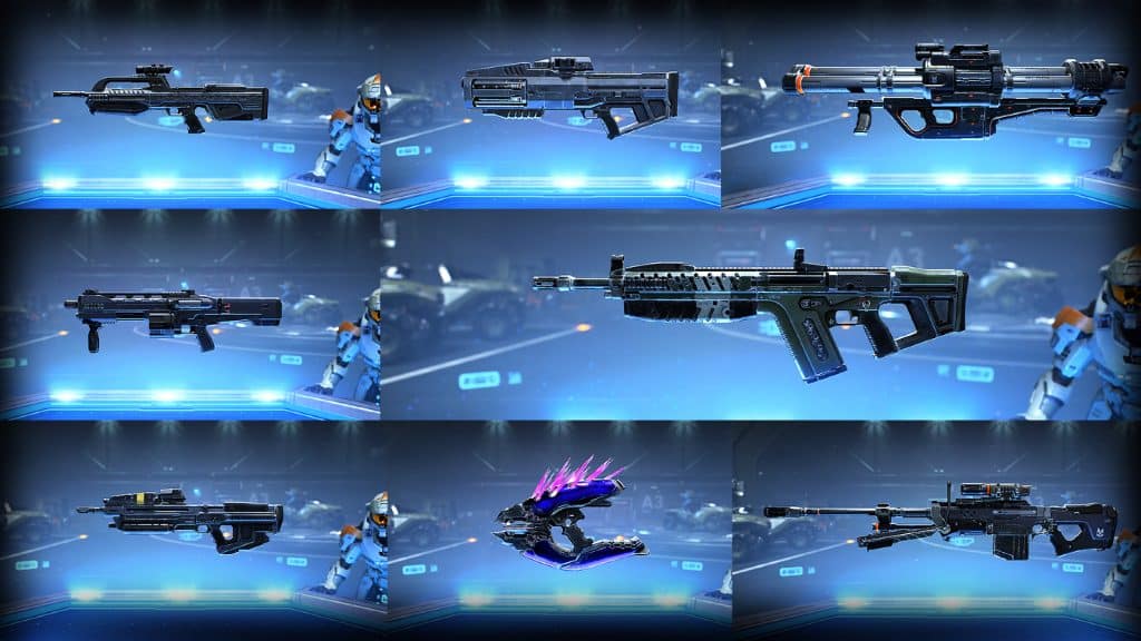 some Halo Infinite weapons