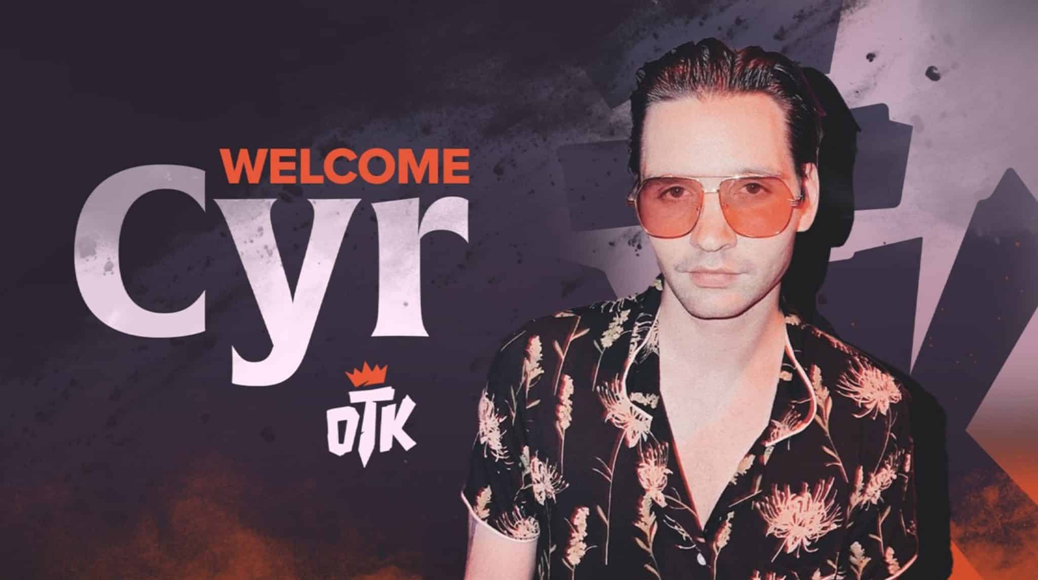 Cyr joins OTK announcement
