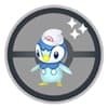 Piplup wearing Dawn's hat