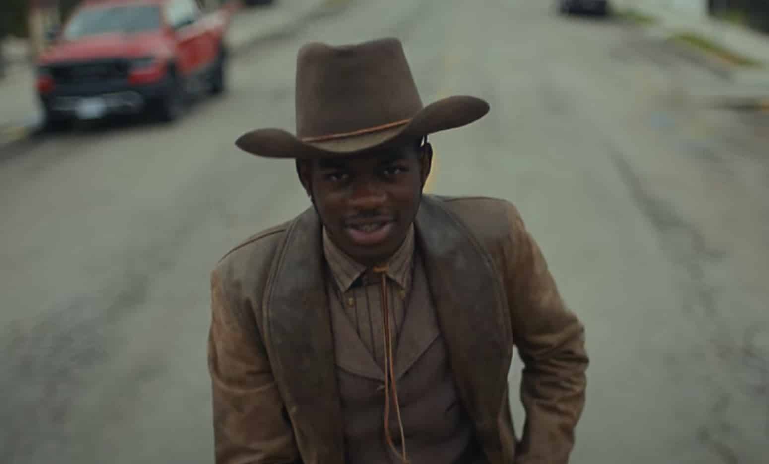 Lil Nas X in Old Town Road music video